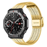 Cinturino per orologio xDfind con fibbia a sette perline in acciaio inossidabile, For Amazfit T-Rex 3