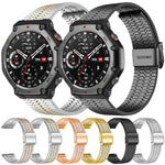Cinturino per orologio xDfind con fibbia a sette perline in acciaio inossidabile, For Amazfit T-Rex 3