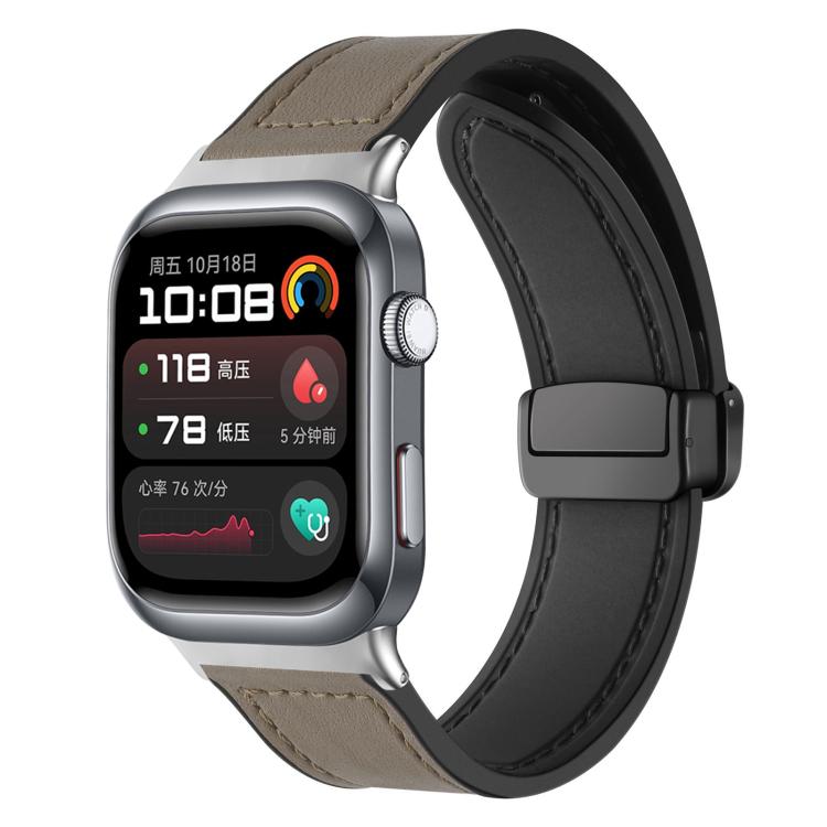 Cinturino per orologio xDfind in silicone con fibbia magnetica e motivo Crazy Horse, For Huawei Watch Fit4 Pro / Fit4 / Fit3, For Huawei Watch D2