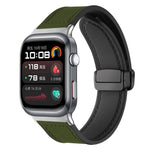 Cinturino per orologio xDfind in silicone con fibbia magnetica e motivo Crazy Horse, For Huawei Watch Fit4 Pro / Fit4 / Fit3, For Huawei Watch D2