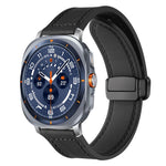 Cinturino per orologio xDfind in silicone con fibbia magnetica e motivo Crazy Horse, For Samsung Galaxy Watch Ultra / Ultra 2025, For Samsung Galaxy Watch8 / 8 Classic