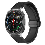Cinturino per orologio xDfind in silicone con fibbia magnetica e motivo Crazy Horse, For Samsung Galaxy Watch Ultra / Ultra 2025, For Samsung Galaxy Watch8 / 8 Classic