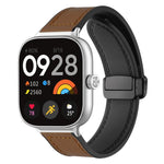 Cinturino per orologio xDfind in silicone con fibbia magnetica e motivo Crazy Horse, For Xiaomi Band 10 Pro/9 Pro/Redmi Watch 6/5/4, For Redmi Watch 3 Active / Watch 3 Lite, For Redmi Watch 3
