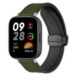 Cinturino per orologio xDfind in silicone con fibbia magnetica e motivo Crazy Horse, For Xiaomi Band 10 Pro/9 Pro/Redmi Watch 6/5/4, For Redmi Watch 3 Active / Watch 3 Lite, For Redmi Watch 3