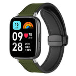 Cinturino per orologio xDfind in silicone con fibbia magnetica e motivo Crazy Horse, For Xiaomi Band 10 Pro/9 Pro/Redmi Watch 6/5/4, For Redmi Watch 3 Active / Watch 3 Lite, For Redmi Watch 3
