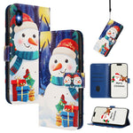Custodia per telefono in pelle con fibbia e cinturino, serie natalizia., For iPhone 11 Pro Max, For iPhone 11, For iPhone 11 Pro, For iPhone XS / X