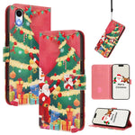 Custodia per telefono in pelle con fibbia e cinturino, serie natalizia., For iPhone XR, For iPhone XS Max, For iPhone 8 Plus / 7 Plus