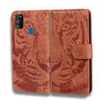 Custodia portafoglio in pelle per Samsung Galaxy M21 M30s
