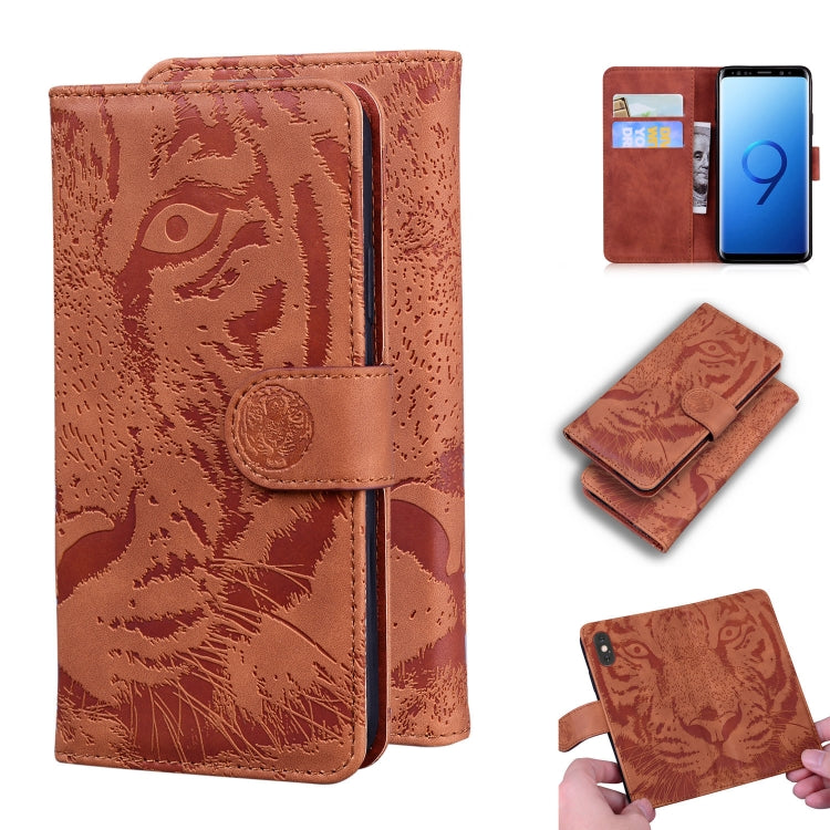 Custodia portafoglio in pelle per Samsung Galaxy S9