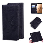 Custodia portafoglio in pelle per Samsung Galaxy S9