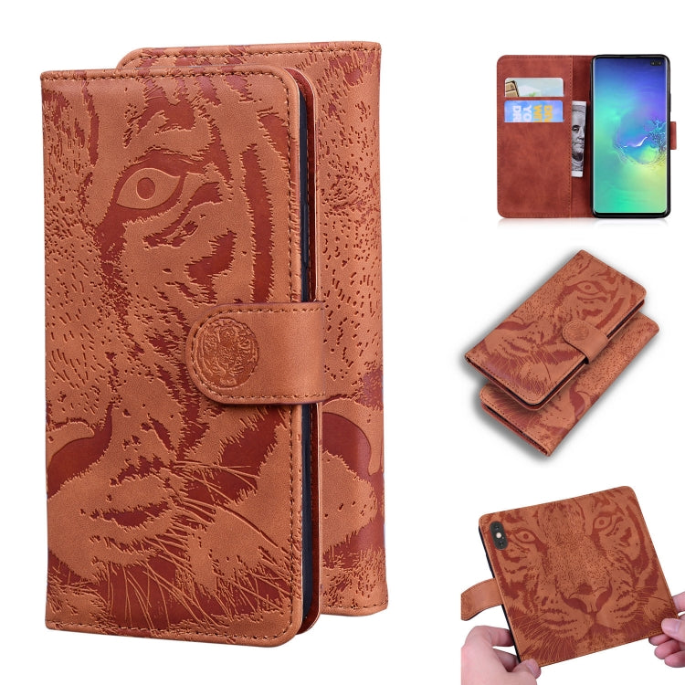 Custodia portafoglio in pelle per Samsung Galaxy S10+