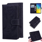 Custodia portafoglio in pelle per Samsung Galaxy S10+