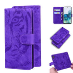 Custodia portafoglio in pelle per Samsung Galaxy S10+