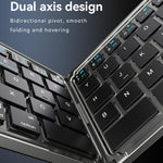Yesido KB27 Ultra Slim Mini Two-Fold Portable Bluetooth Keyboard