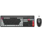 Yesido KB43 2.4G Wireless Keyboard Mouse Set, Arabic Version, English Version