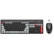Yesido KB43 2.4G Wireless Keyboard Mouse Set, Arabic Version, English Version