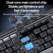 Yesido KB43 2.4G Wireless Keyboard Mouse Set, Arabic Version, English Version