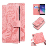 Custodia portafoglio in pelle per Samsung Galaxy A10e e A20e