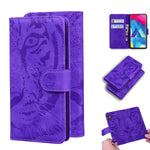 Custodia portafoglio in pelle per Samsung Galaxy A10e e A20e