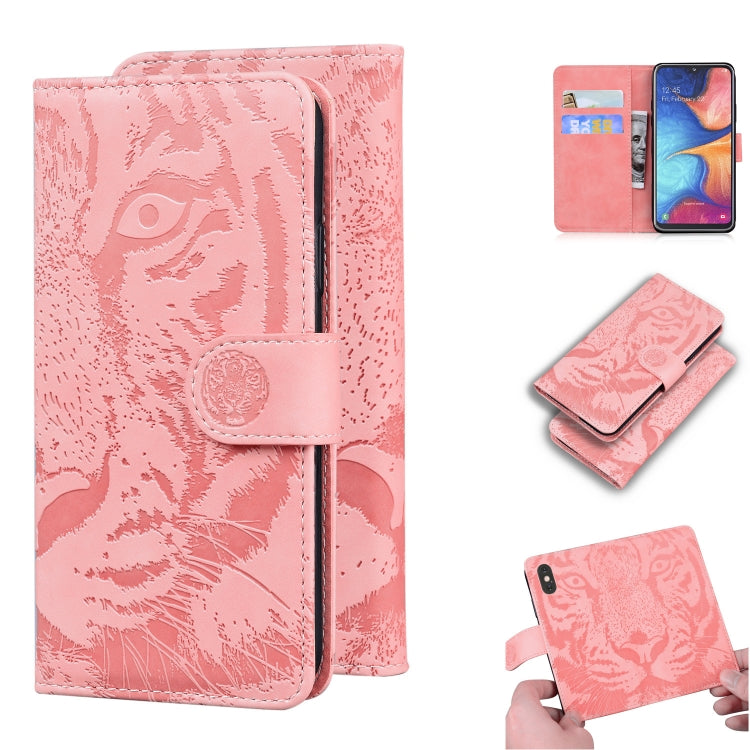 Custodia portafoglio in pelle per Samsung Galaxy A10e e A20e