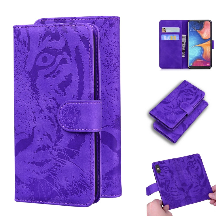 Custodia portafoglio in pelle per Samsung Galaxy A10e e A20e