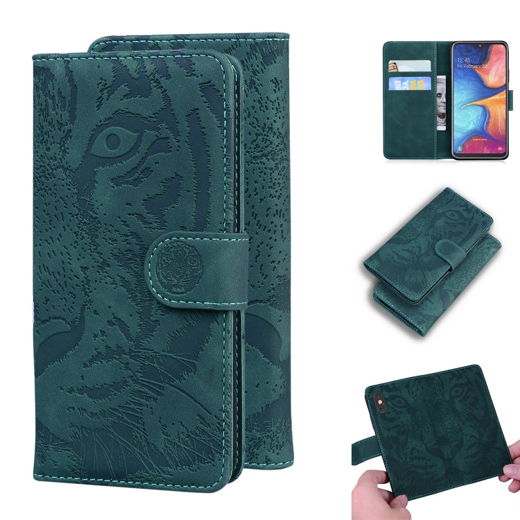 Custodia portafoglio in pelle per Samsung Galaxy A10e e A20e