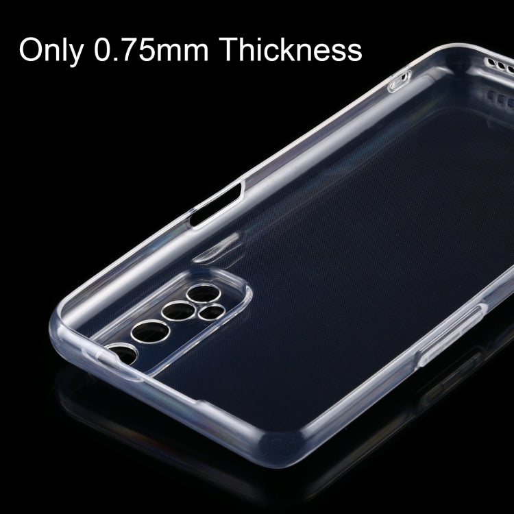 Custodia protettiva morbida in TPU trasparente ultrasottile da 0,75 mm, For OPPO Realme 7, For OPPO Realme 7 Pro, For OPPO Realme V3, For OPPO Realme X7, For OPPO Realme X7 Pro, For Vivo Y20