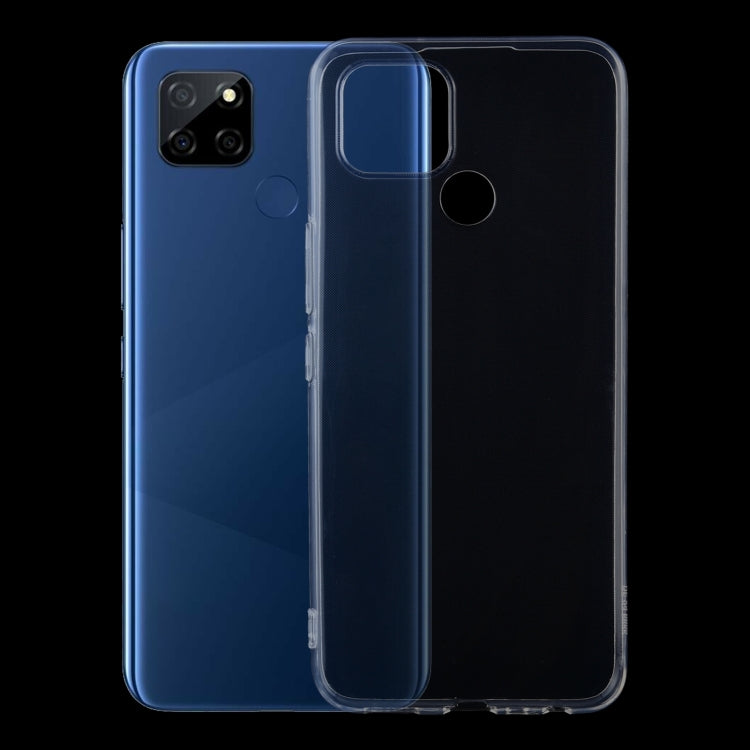 Custodia protettiva morbida in TPU trasparente ultrasottile da 0,75 mm, For OPPO Realme 7, For OPPO Realme 7 Pro, For OPPO Realme V3, For OPPO Realme X7, For OPPO Realme X7 Pro, For Vivo Y20