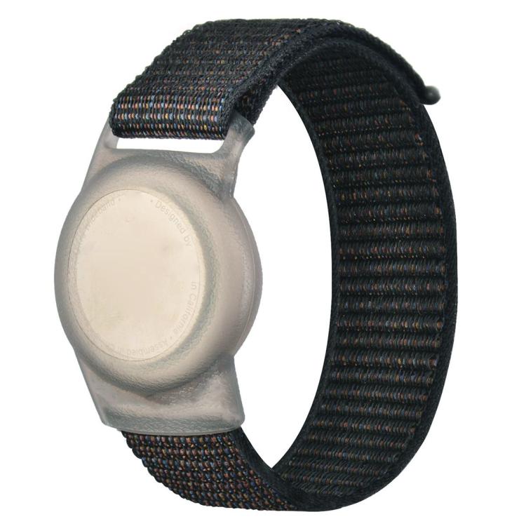 xDfind Cinturino per orologio in nylon con protezione anti-smarrimento, For AirTag 2nd Gen / AirTag 1st Gen