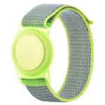 xDfind Cinturino per orologio in nylon con protezione anti-smarrimento, For AirTag 2nd Gen / AirTag 1st Gen
