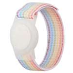 xDfind Cinturino per orologio in nylon con protezione anti-smarrimento, For AirTag 2nd Gen / AirTag 1st Gen