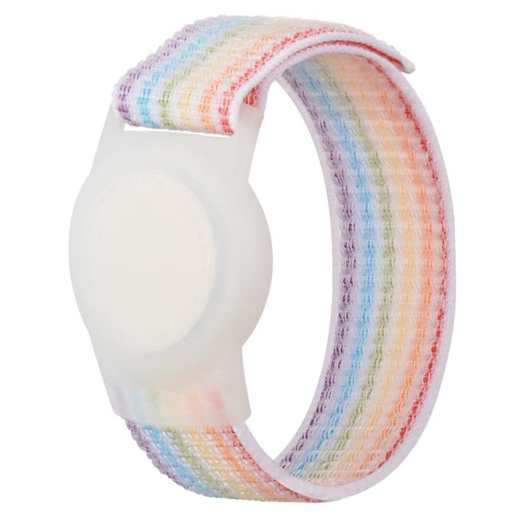 xDfind Cinturino per orologio in nylon con protezione anti-smarrimento, For AirTag 2nd Gen / AirTag 1st Gen