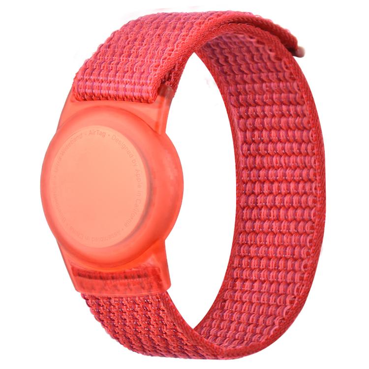 xDfind Cinturino per orologio in nylon con protezione anti-smarrimento, For AirTag 2nd Gen / AirTag 1st Gen