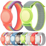 xDfind Cinturino per orologio in nylon con protezione anti-smarrimento, For AirTag 2nd Gen / AirTag 1st Gen