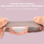 xDfind Cinturino per orologio in nylon con protezione anti-smarrimento, For AirTag 2nd Gen / AirTag 1st Gen