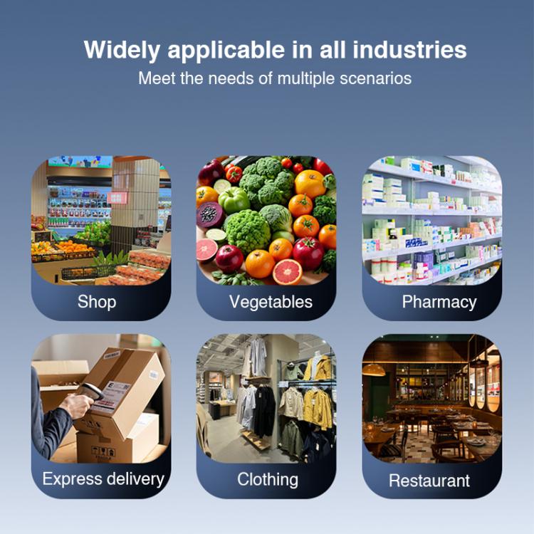 Scanner di codici a barre cablato Yesido EC21 1D/2D