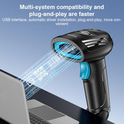 Scanner di codici a barre cablato Yesido EC21 1D/2D