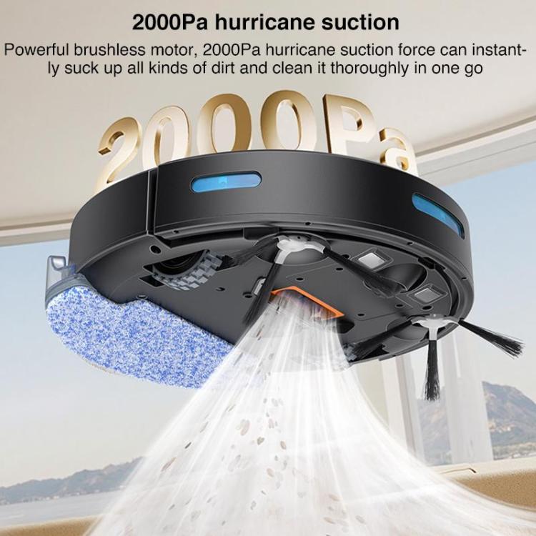 Yesido EC22 Robot spazzatrice 3 in 1 con funzione di aspirazione e lavaggio.