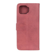 KHAZNEH Custodia in pelle a conchiglia orizzontale con struttura in pelle bovina con supporto, slot per carte e portafoglio, For OPPO F17 Pro, For Xiaomi Poco X3 NFC, For Nokia 3.4