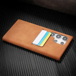 Custodia per telefono con scomparto per carte effetto pelle di pecora, For Samsung Galaxy S26 UItra 5G, For Samsung Galaxy S25 UItra 5G, For Samsung Galaxy S24 UItra 5G, For Samsung Galaxy S23 UItra 5G