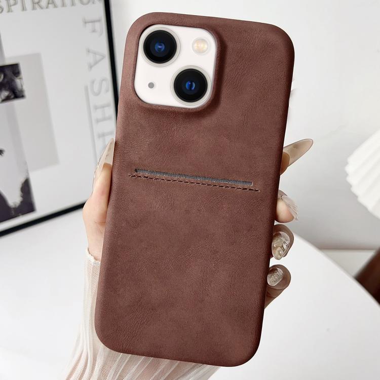 Custodia per telefono con scomparto per carte effetto pelle di pecora, For iPhone 13 Pro, For iPhone 13, For iPhone 12 / 12 Pro, For iPhone 12 Pro Max