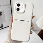 Custodia per telefono con scomparto per carte effetto pelle di pecora, For iPhone 13 Pro, For iPhone 13, For iPhone 12 / 12 Pro, For iPhone 12 Pro Max