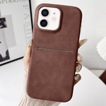 Custodia per telefono con scomparto per carte effetto pelle di pecora, For iPhone 13 Pro, For iPhone 13, For iPhone 12 / 12 Pro, For iPhone 12 Pro Max