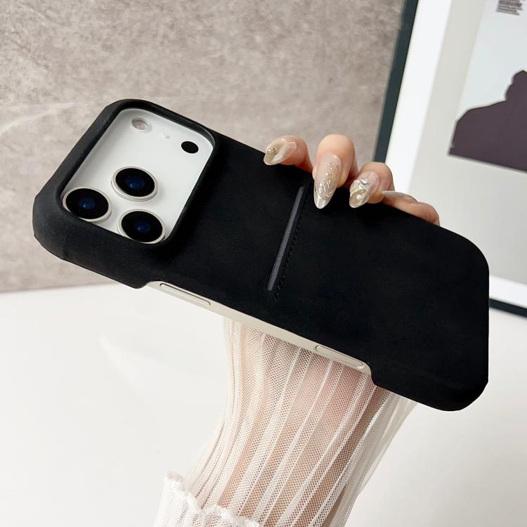 Custodia per telefono con scomparto per carte effetto pelle di pecora, For iPhone 14, For iPhone 14 Pro, For iPhone 14 Pro Max, For iPhone 13 Pro Max