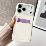 Custodia per telefono con scomparto per carte effetto pelle di pecora, For iPhone 13 Pro, For iPhone 13, For iPhone 12 / 12 Pro, For iPhone 12 Pro Max