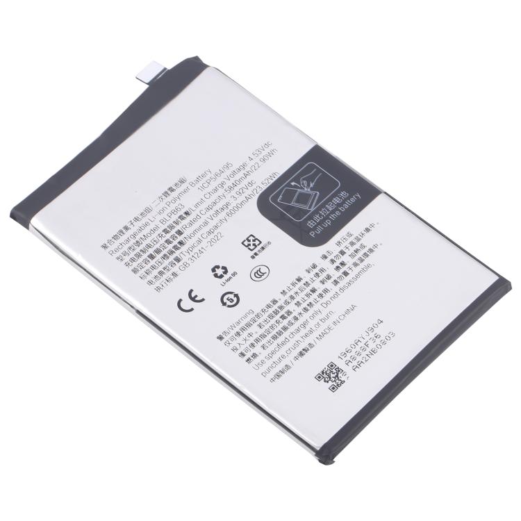 Sostituzione della batteria, For OPPO A5 Pro 5G / F29 Pro BLPB63 6000mAh, For OPPO Reno13 Pro BLPB43 5800mAh, For OPPO Reno13 BLPB49 5600mAh, For OPPO K12X PJT110 BLPA69 5500mAh, For OPPO Reno12 Pro BLPA63 5000mAh, For OPPO Reno12 CPH2625 BLPA61 5000mA...