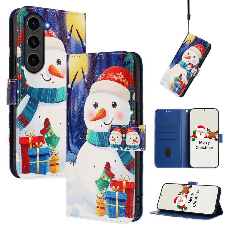 Custodia per telefono in pelle con fibbia e cinturino, serie natalizia., For Samsung Galaxy S23 5G, For Samsung Galaxy Xcover6 Pro, For Samsung Galaxy S22 Ultra 5G, For Samsung Galaxy S22+ 5G