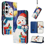 Custodia per telefono in pelle con fibbia e cinturino, serie natalizia., For Samsung Galaxy S25 Ultra 5G, For Samsung Galaxy S24 FE 5G, For Samsung Galaxy Xcover7 Pro, For Samsung Galaxy Xcover7 5G