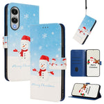 Custodia per telefono in pelle con fibbia e cinturino, serie natalizia., For Samsung Galaxy S25 FE 5G, For Samsung Galaxy S25 Edge 5G, For Samsung Galaxy S25 / S24 5G, For Samsung Galaxy S25+ / S24+ 5G