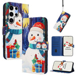 Custodia per telefono in pelle con fibbia e cinturino, serie natalizia., For Samsung Galaxy S25 Ultra 5G, For Samsung Galaxy S24 FE 5G, For Samsung Galaxy Xcover7 Pro, For Samsung Galaxy Xcover7 5G